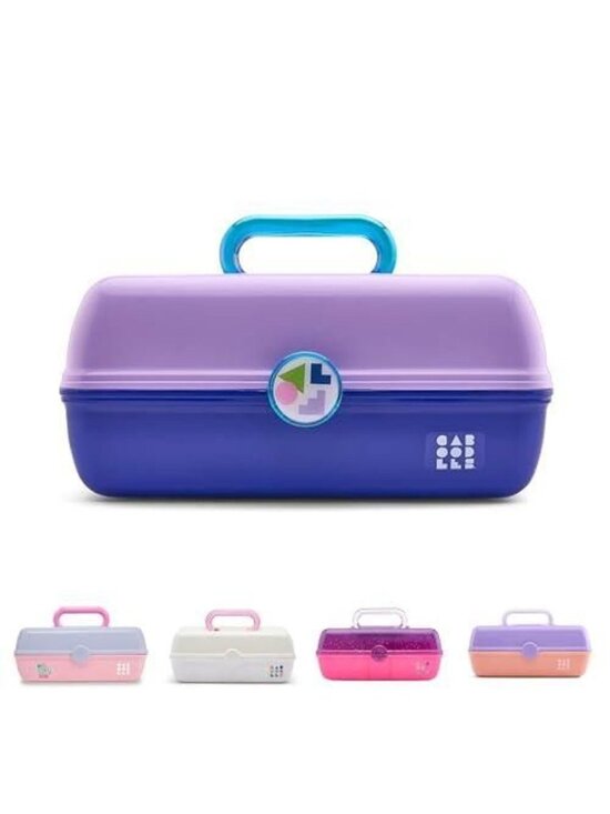 Caboodles Accessories - Caboodles on-the-Go Girl Storage - Lilac Over Cobalt Blue